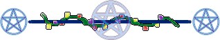 Vine with Pentagram (White BG)